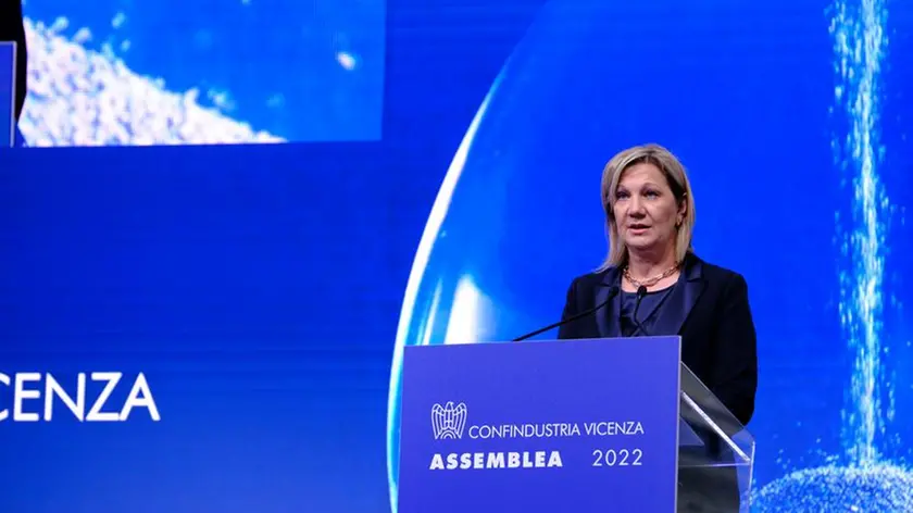 Laura Dalla Vecchia, presidente di Confindustria Vicenza