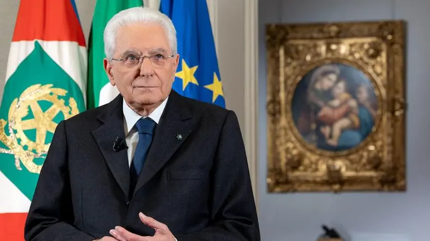 Il presidente della Repubblica, Sergio Mattarella