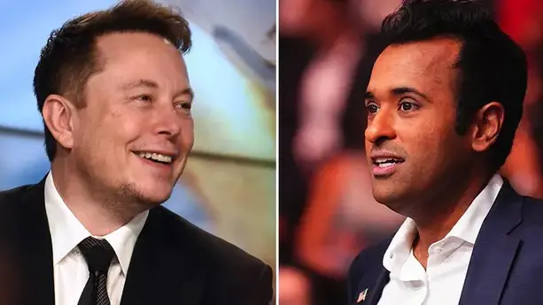 Elon Musk e Vivek Ramaswamy