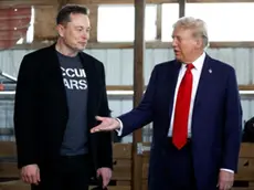 Elon Musk con Donald Trump