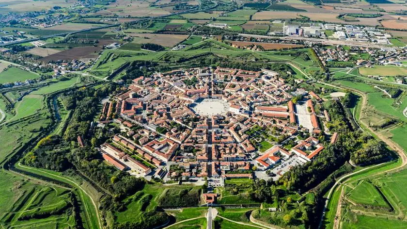 Palmanova, la fortezza stellata in provincia di Udine