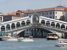 Il ponte di Rialto a Venezia, teatro di vari set pubblicitari