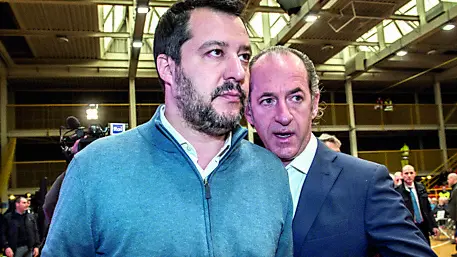 Matteo Salvini e Luca Zaia