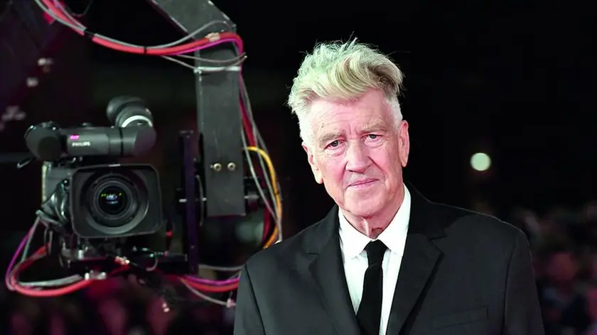 David Lynch sfila sul red carpet della dodicesima edizione della Festa del Cinema di Roma. Lynch è stato uno dei registi di maggiore impatto del cinema contemporaneo