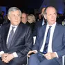 Il ministro Antonio Tajani con il presidente veneto Luca Zaia (foto Interpress)