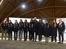 Le azzurre dello sci a Cortina