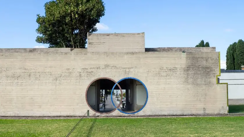 La tomba Brion progettata da Carlo Scarpa a San Vito di Altivole (Foto di Elisabetta Perrone)