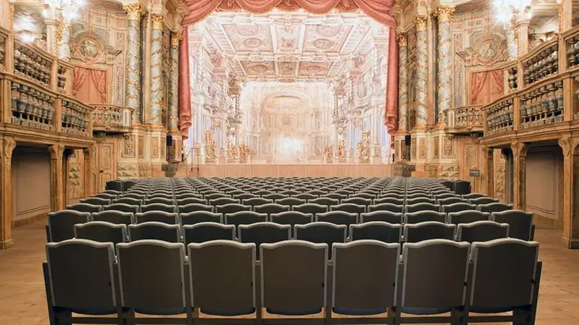 Le sedute Caloi al teatro dei Margravi di Bayreuth, iscritto nella lista del patrimonio mondiale Unesco