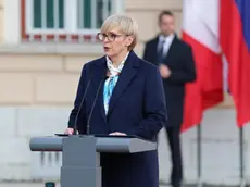 La presidentessa slovena Nataša Pirc Musar. Foto Bumbaca