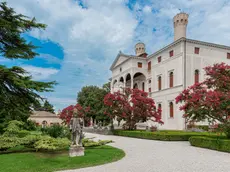 L’edificio del Castello di Roncade ricorda un ricco palazzo veneziano