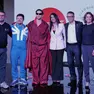 La presentazione dei tedofori Coca-Cola: Mahmood, Compagnoni e Zanotti