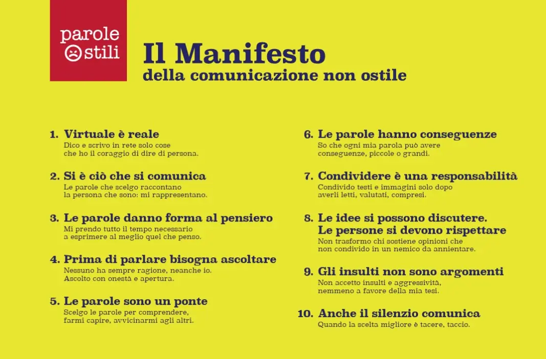 Il manifesto originario