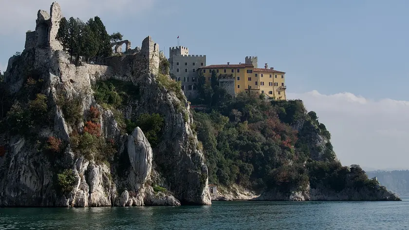 L’impareggiabile vista dal mare di Duino