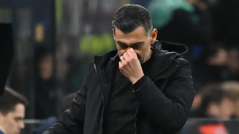 L'allenatore del Milan, Sérgio Conceição