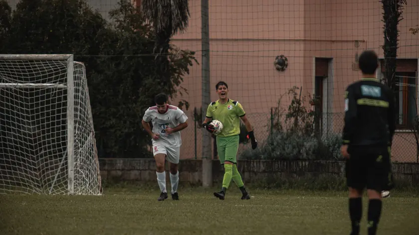 Cristian Tomasi, qui nelle vesti di portiere