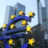 Simbolo dell’euro davanti alla Bce