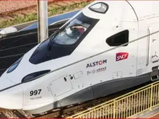 Uno dei treni Tgv-M francesi che correranno in Italia