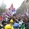 La grande manifestazione a Belgrado del 15 marzo scorso