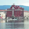 Una vista di Palazzo Berlam, storico palazzo delle Generali a Trieste