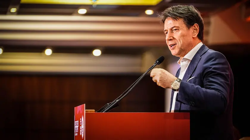 Il leader dei Cinque Stelle, Giuseppe Conte