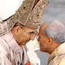 Papa Albino Luciani con Papa Giovanni Paolo II