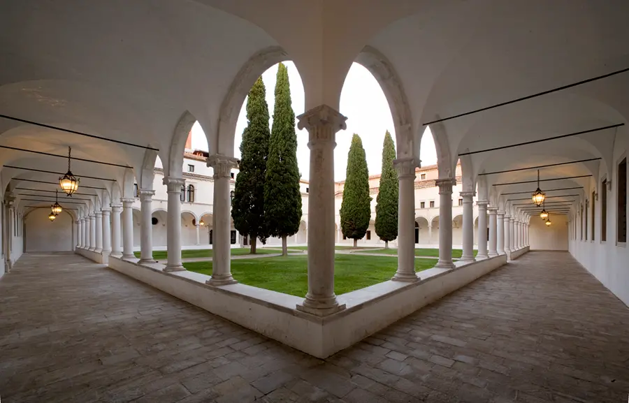 Il monastero benedettino di San Giorgio, sede del conclave nel 1799