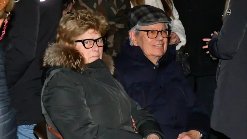 I genitori di Alberto Trentini