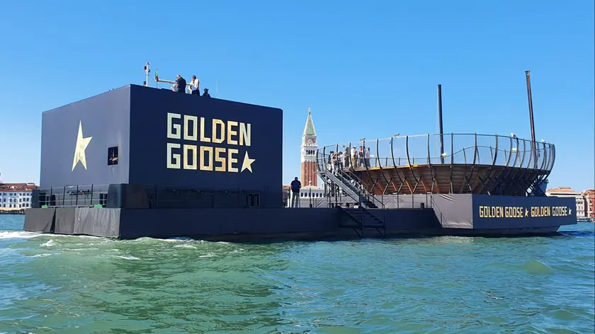 Un evento di Golden Goose in Bacino di San Marco
