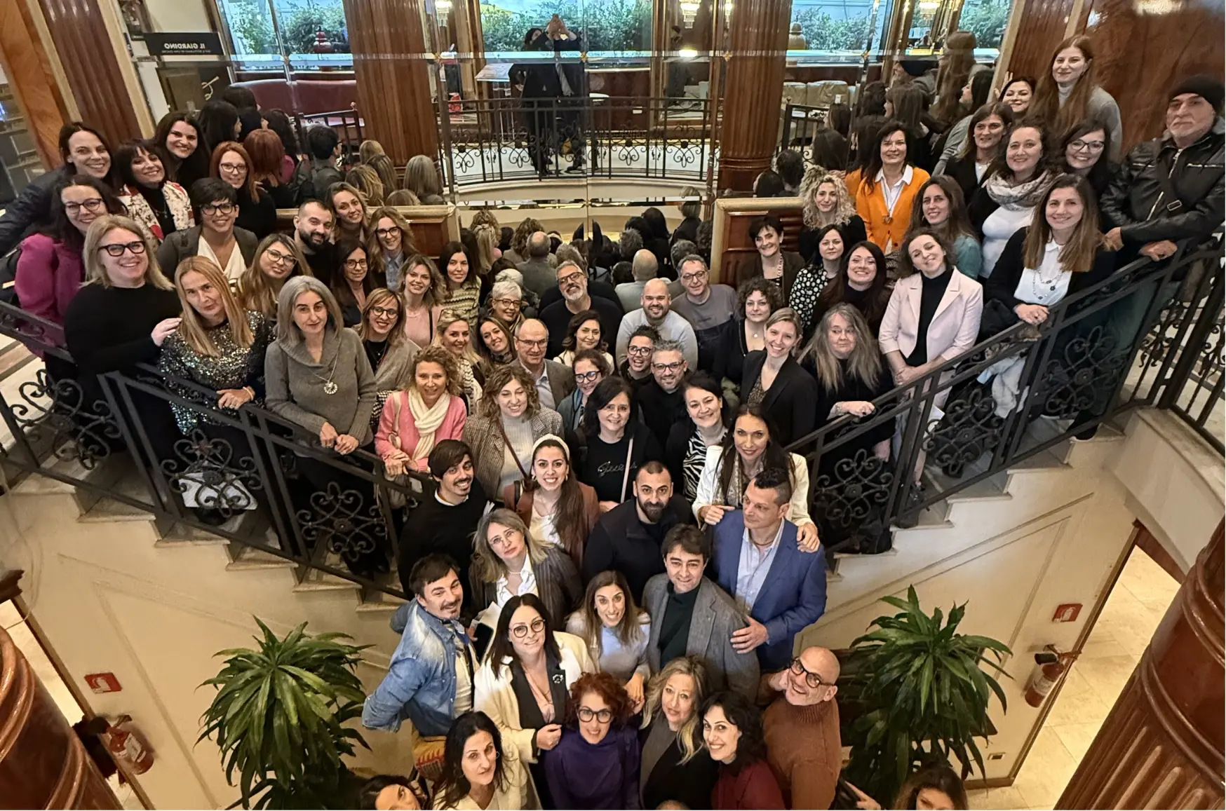 La squadra dei consulenti di Travel Angels riunita a Milano per la convention annuale