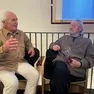 Luciano Benetton e Tobia Scarpa