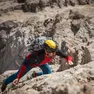 Hervé Barmasse in estate sul Gran Sasso