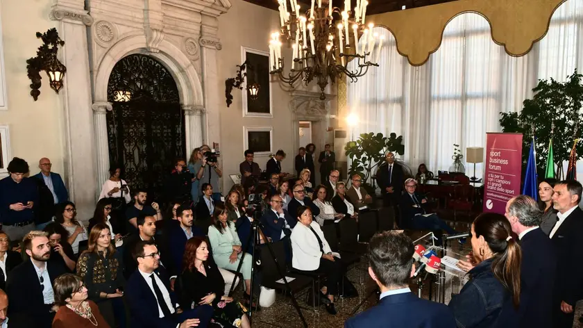 La presentazione della seconda edizione Sport Business Forum (ph Tagliapietra/ Interpress)