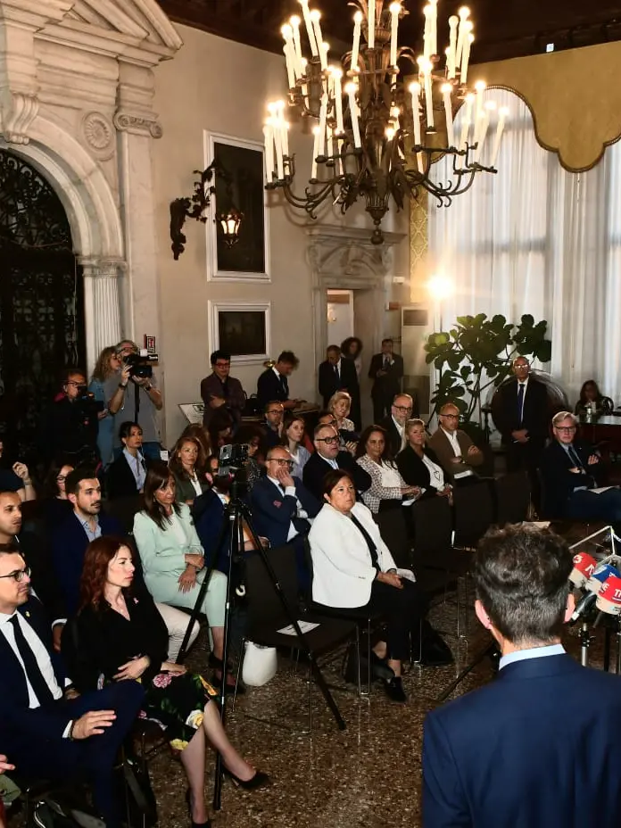 La presentazione della seconda edizione Sport Business Forum (ph Tagliapietra/ Interpress)