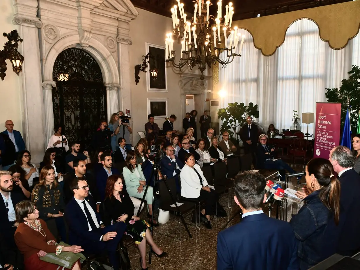 La presentazione della seconda edizione Sport Business Forum (ph Tagliapietra/ Interpress)