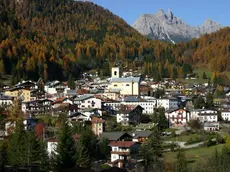 Una veduta Pozzale, frazione di Pieve di Cadore