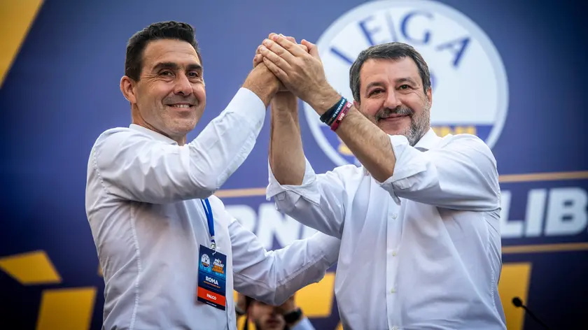 Matteo Salvini e Roberto Vannacci