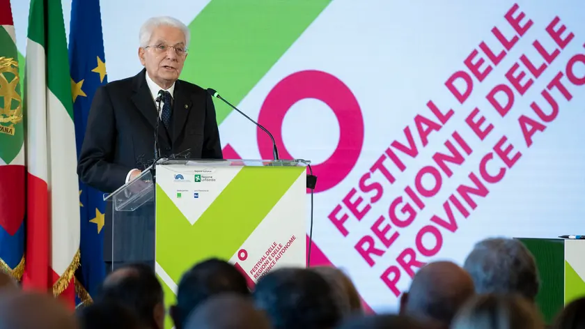 Il presidente della Repubblica, Sergio Mattarella