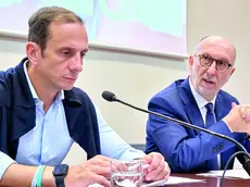Il governatore Massimiliano Fedriga con l’assessore Riccardo Riccardi