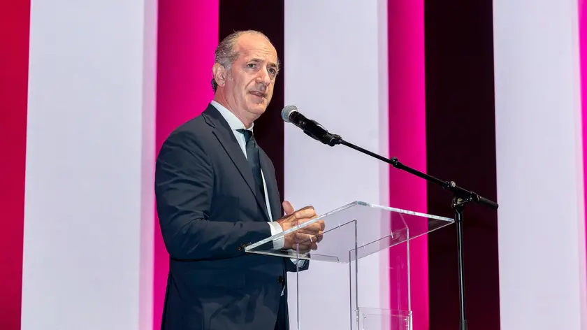 il presidente della Regione Veneto Luca Zaia