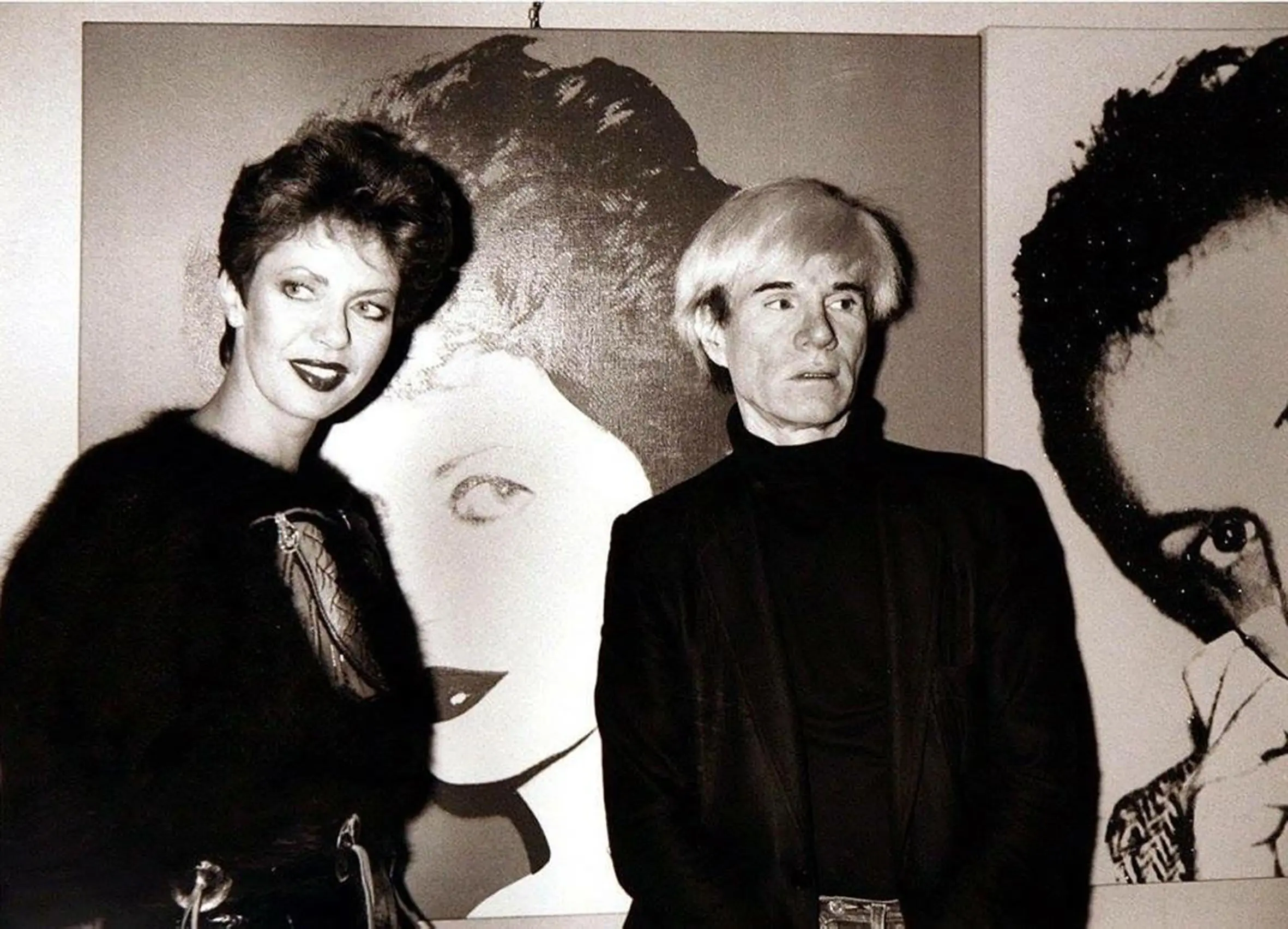 Regina Schrecker e Andy Warhol