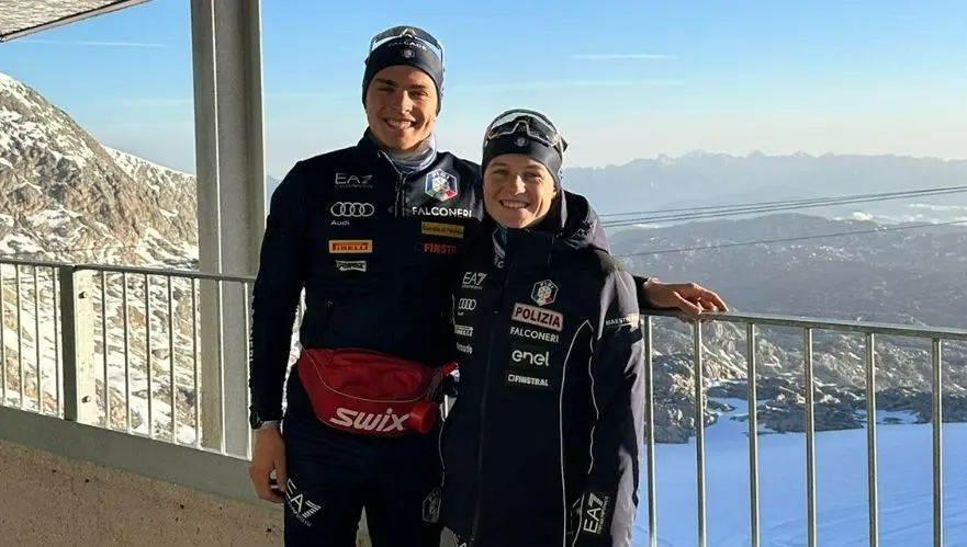 Elia Barp e Anna Comarella