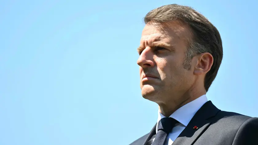 Il presidente Emmanuel Macron