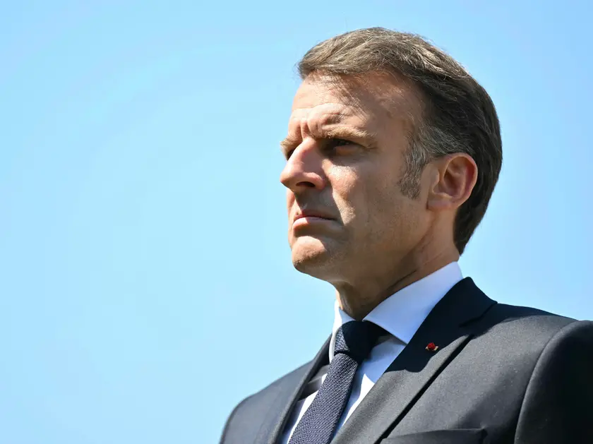 Il presidente Emmanuel Macron