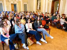 Il pubblico a uno degli incontri nel palazzo della Regione