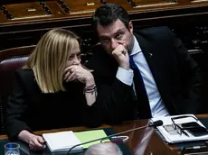 Giorgia Meloni e Matteo Salvini