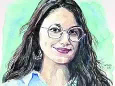 Sindi Manushi nel ritratto di Massimo Jatosti