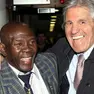 L’abbraccio tra Emile Griffith e Nino Benvenuti