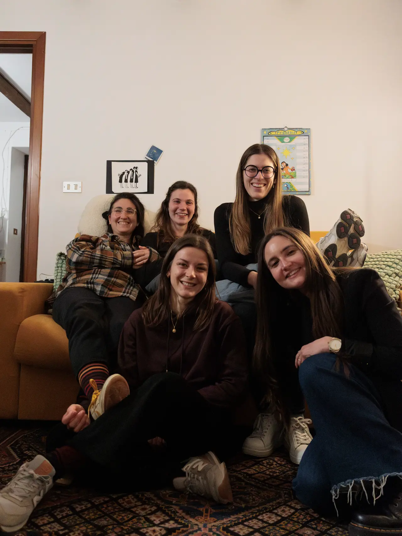 Il gruppo di “Lêntamente” è formato da Eleonora Majeroni, Isabella Masutti, Annalisa Micheletti, Ilaria Gasparotto e Alice Zorzin