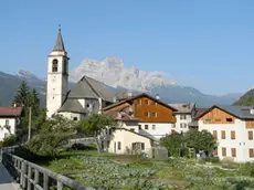 Una veduta di Vodo di Cadore