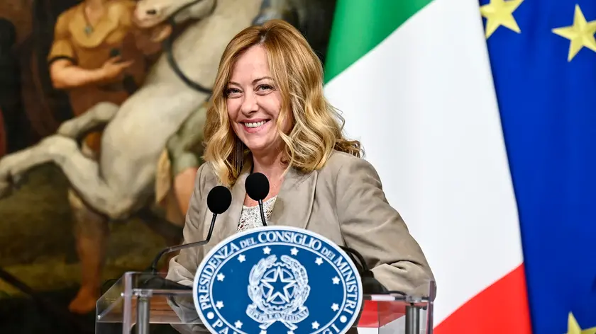 La premier Giorgia Meloni